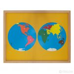 Map of continent (World)