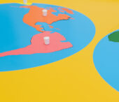 Map of continent (World)